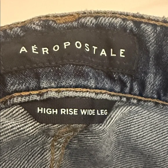 Aeropostale Relaxed Fit Dark Blue Jeans - Picture 2 of 13